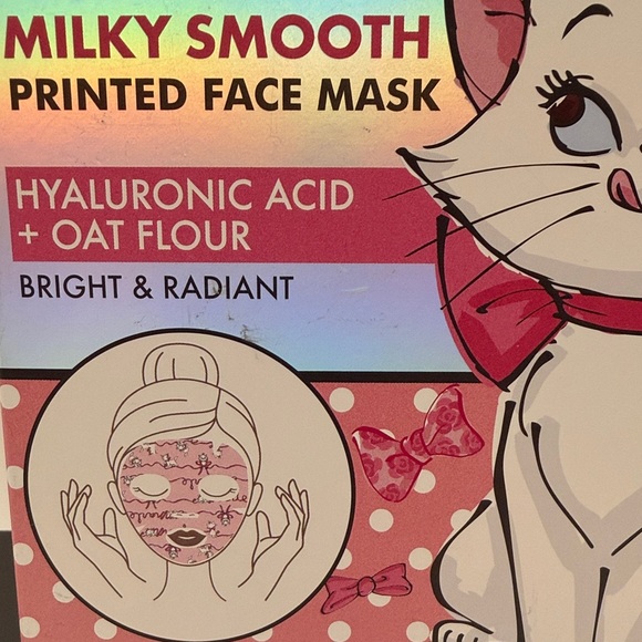 Disney The Aristocats Milky Smooth Pink Face Mask - Picture 3 of 6